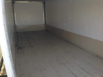 inside of a storage garage