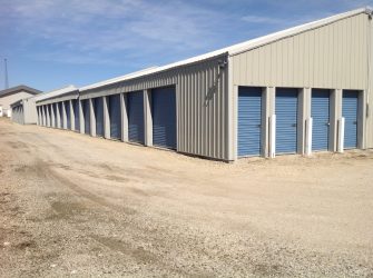 storage garage side view